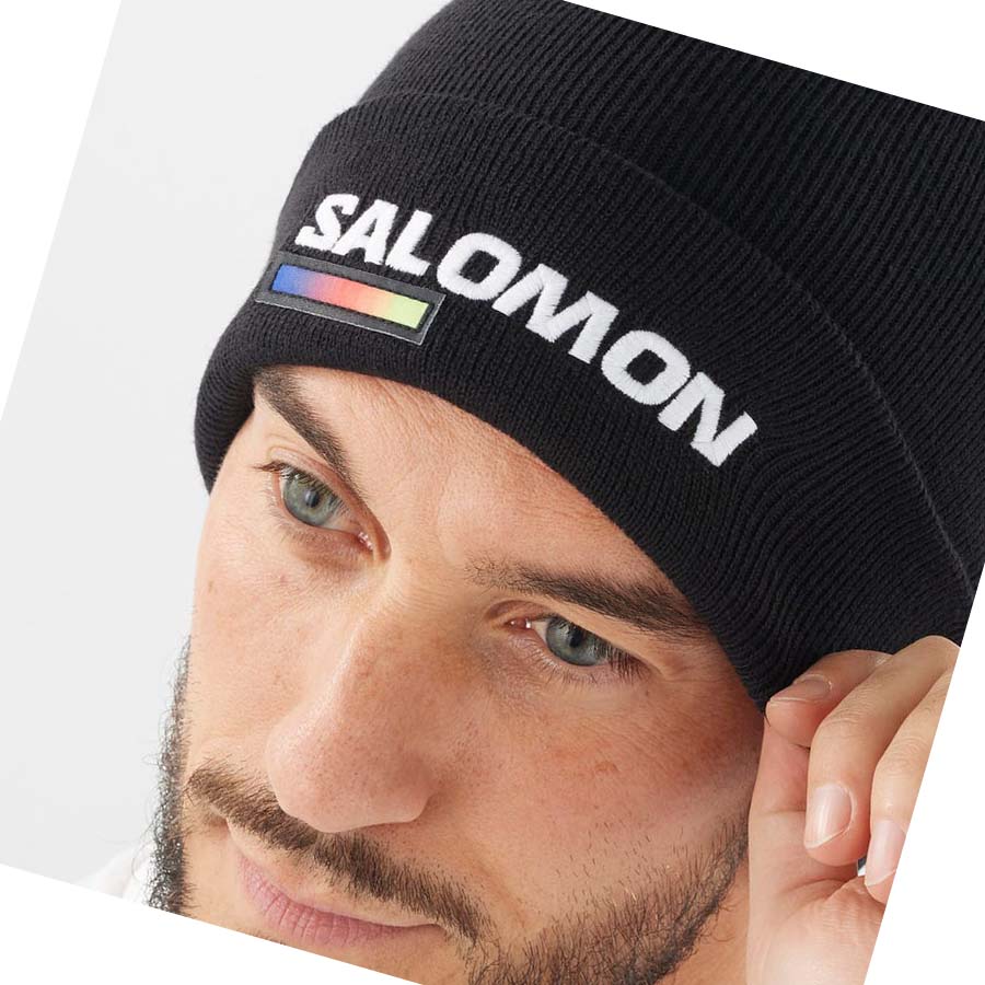 Salomon OUTLIFE LOGO Kalap Női Fekete | HU 3469JPQ